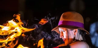 Sparks of Passion: Exploring Tucson's Thriving Circus Arts Scene with Fire Performer Zoë Rae